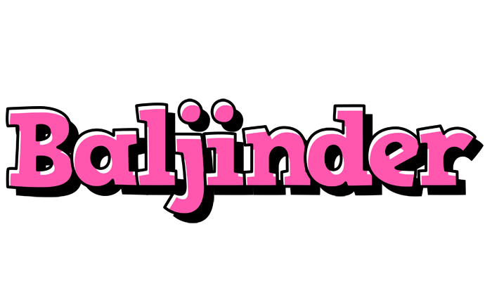 Baljinder girlish logo