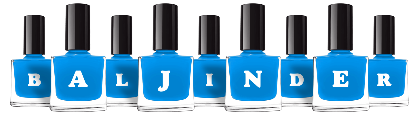Baljinder glossy logo