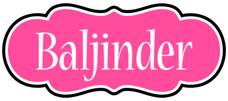 Baljinder invitation logo