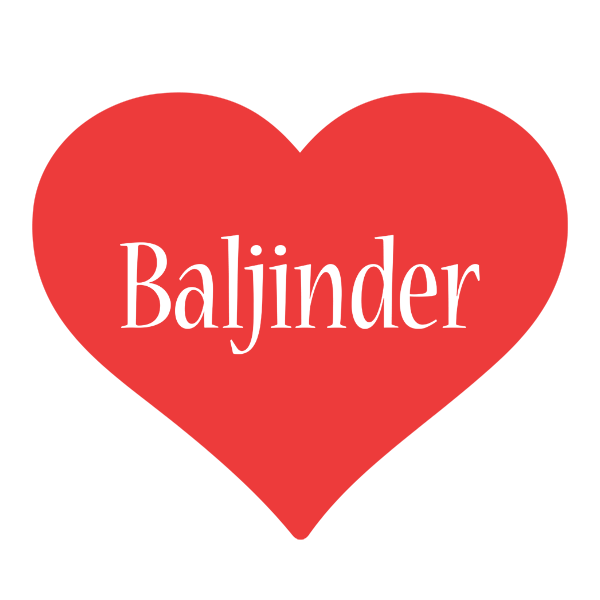Baljinder love logo