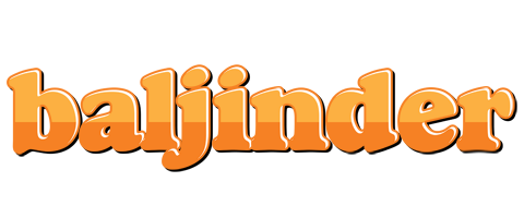 Baljinder orange logo