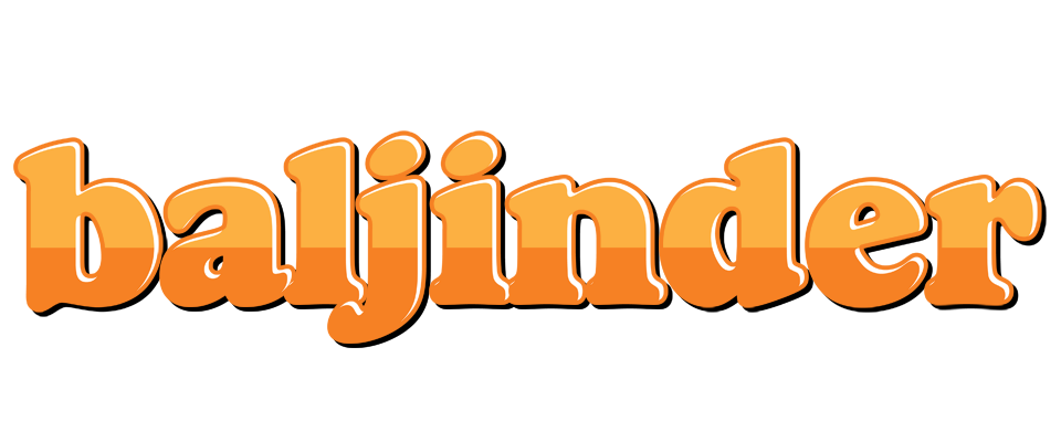 Baljinder orange logo