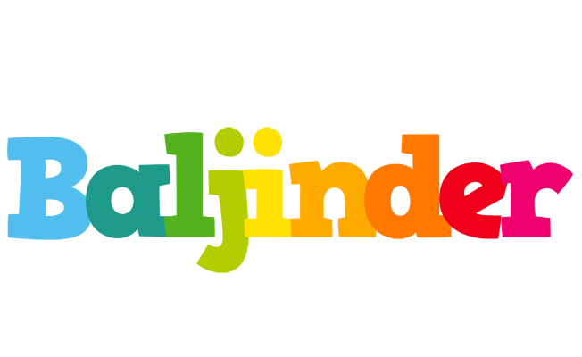 Baljinder rainbows logo