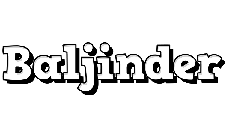 Baljinder snowing logo