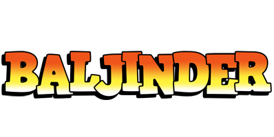 Baljinder sunset logo