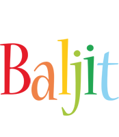 Baljit birthday logo