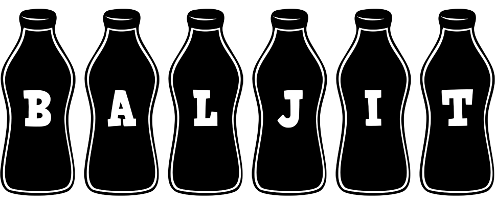 Baljit bottle logo