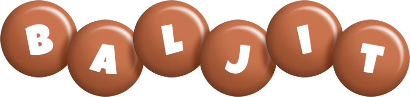 Baljit candy-brown logo