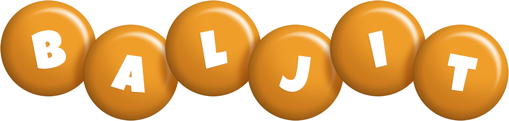 Baljit candy-orange logo