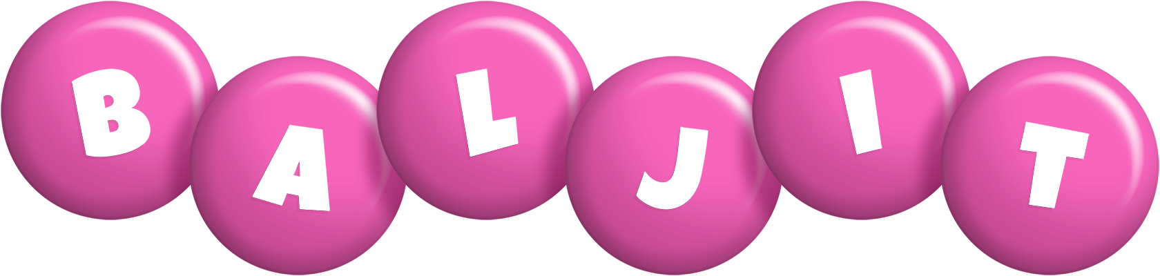 Baljit candy-pink logo