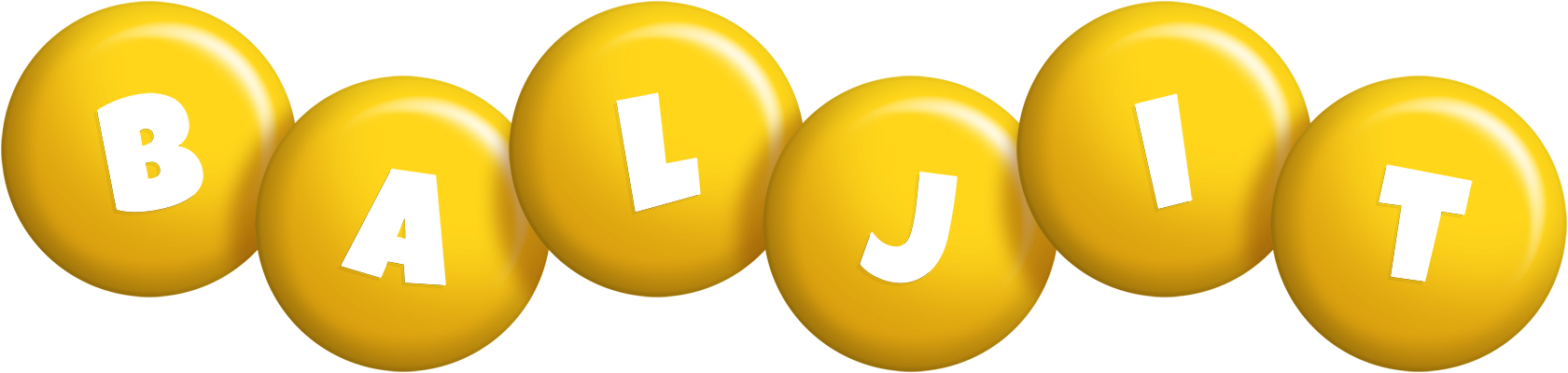 Baljit candy-yellow logo