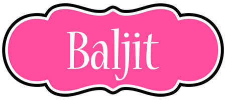 Baljit invitation logo