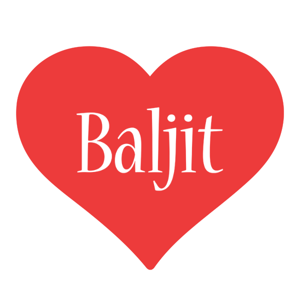 Baljit love logo