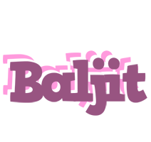 Baljit relaxing logo