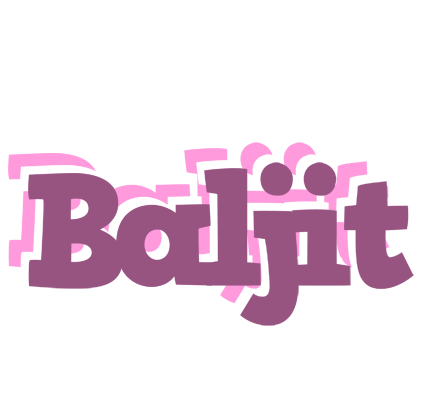 Baljit relaxing logo