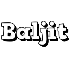 Baljit snowing logo