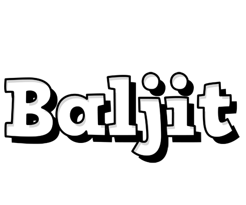 Baljit snowing logo
