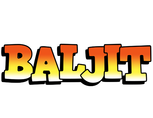 Baljit sunset logo