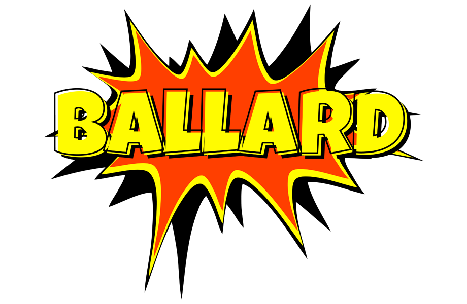 Ballard bazinga logo