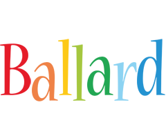 Ballard birthday logo
