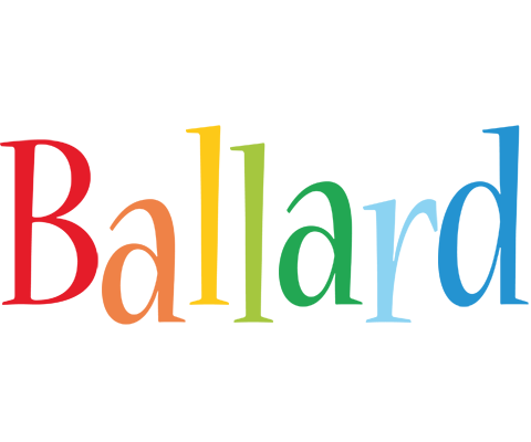 Ballard birthday logo