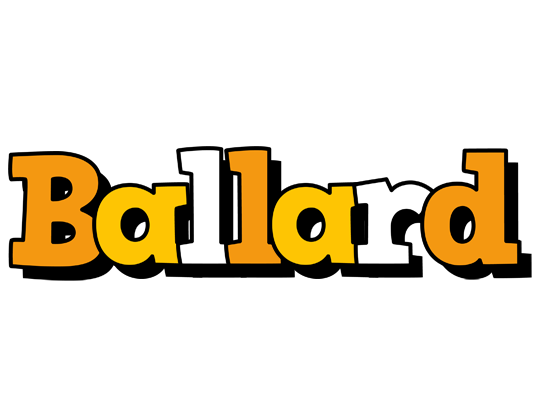 Ballard cartoon logo