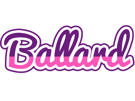 Ballard cheerful logo