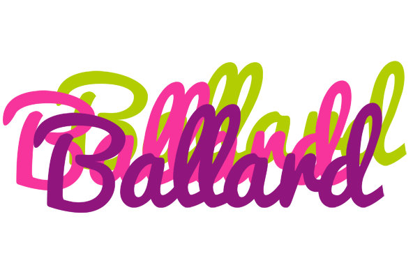 Ballard flowers logo