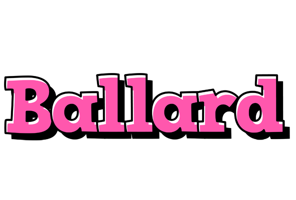 Ballard girlish logo