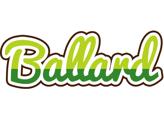 Ballard golfing logo