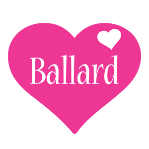 Ballard love-heart logo
