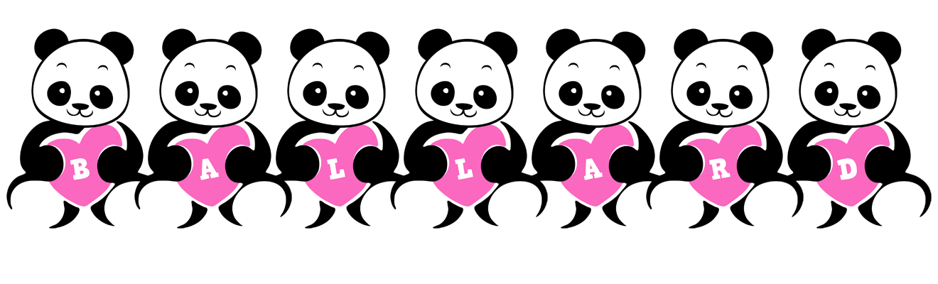 Ballard love-panda logo