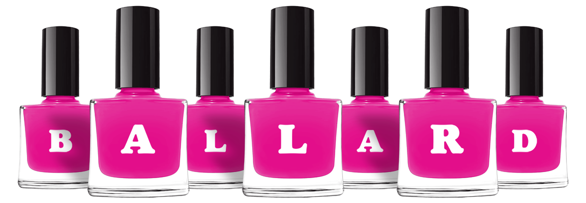 Ballard nails logo