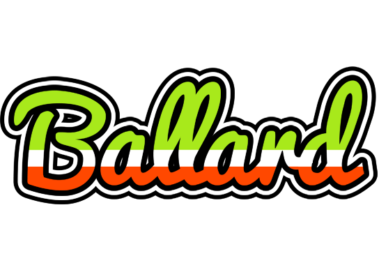 Ballard superfun logo