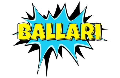 Ballari amazing logo