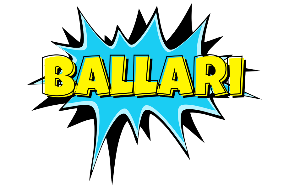 Ballari amazing logo