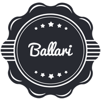 Ballari badge logo