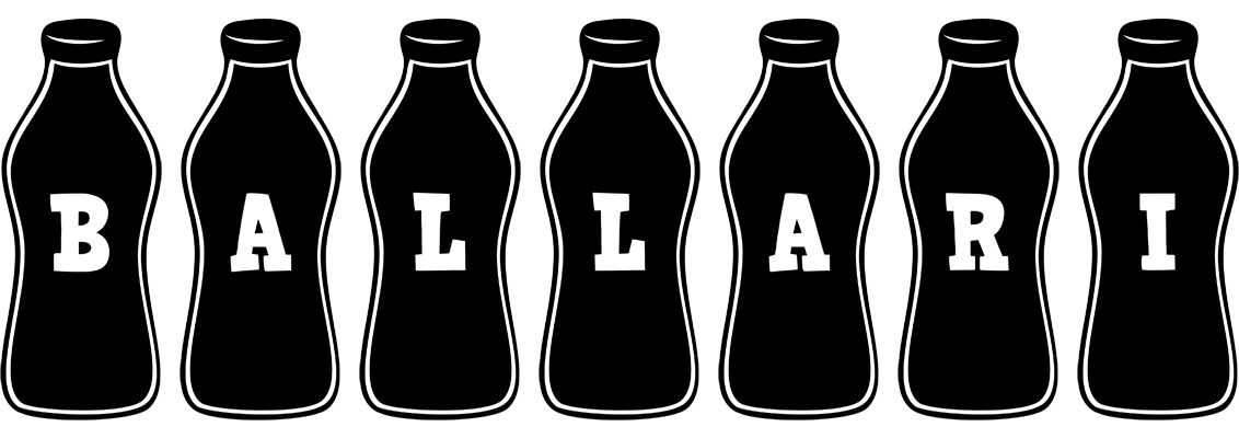 Ballari bottle logo