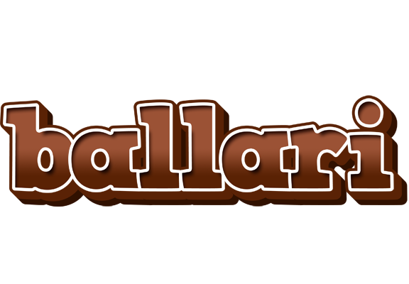 Ballari brownie logo