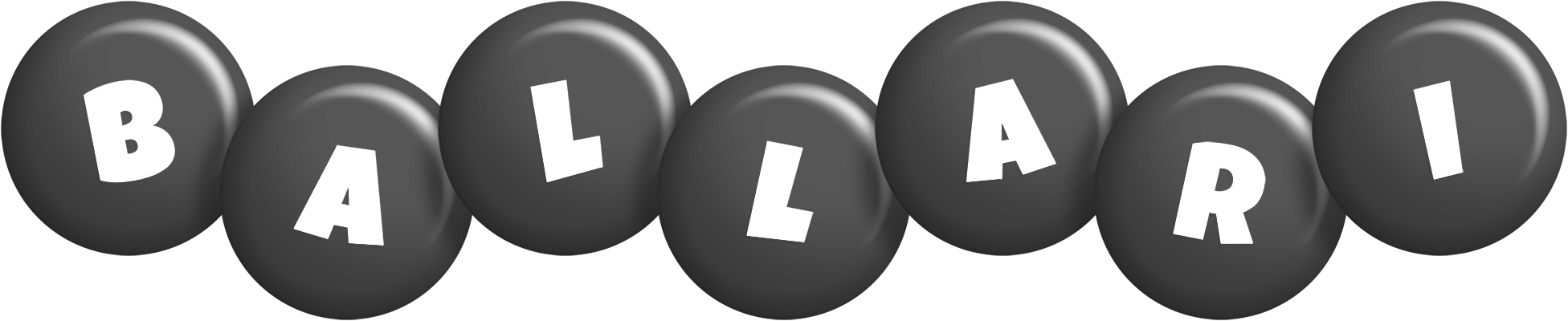 Ballari candy-black logo