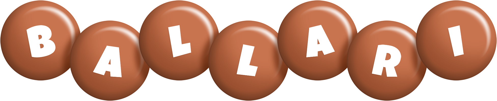 Ballari candy-brown logo