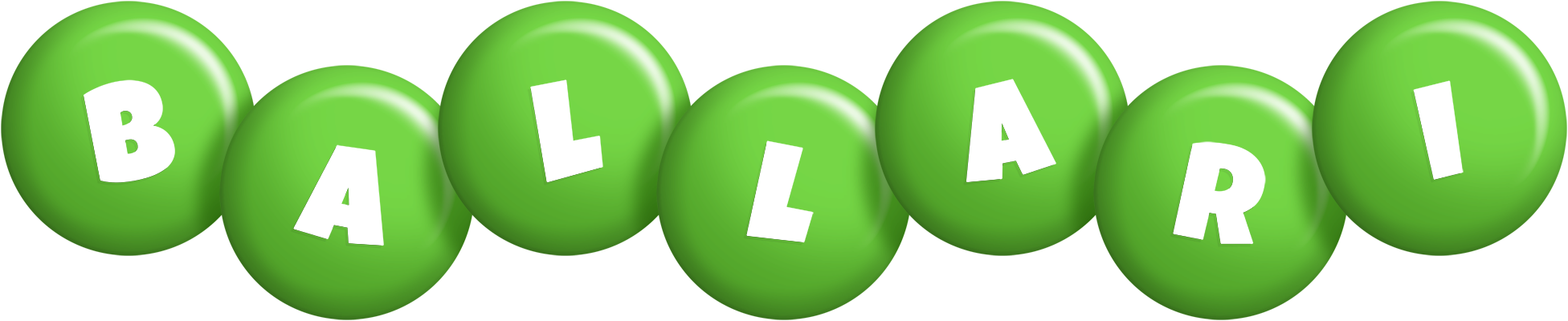 Ballari candy-green logo