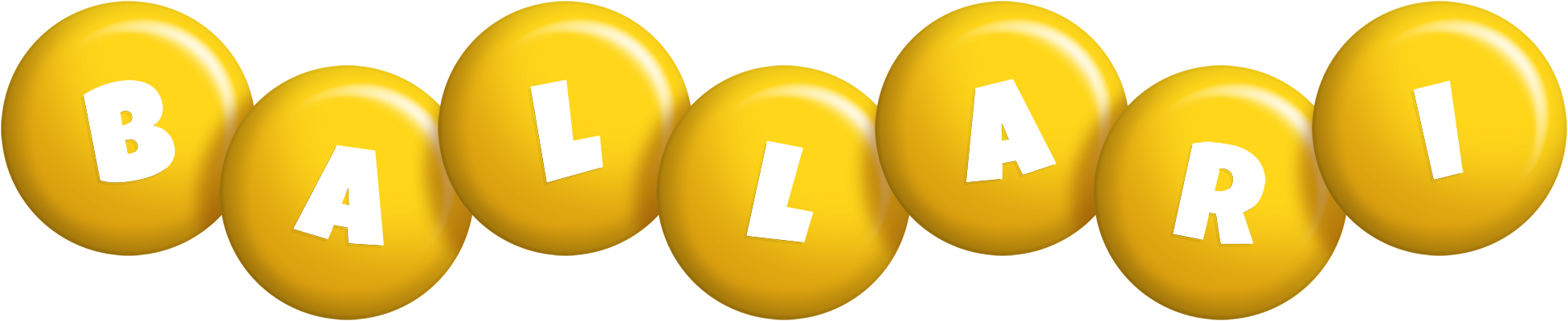 Ballari candy-yellow logo
