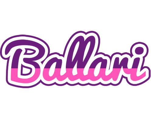 Ballari cheerful logo