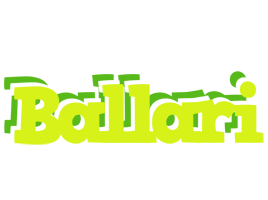 Ballari citrus logo