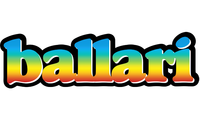 Ballari color logo