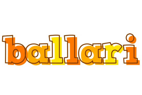 Ballari desert logo