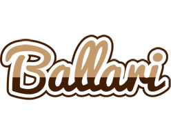 Ballari exclusive logo