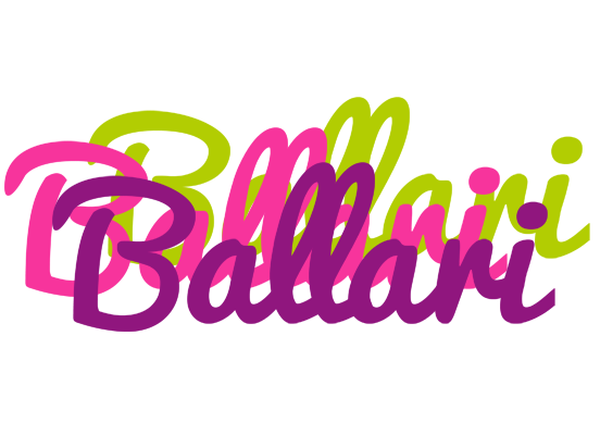 Ballari flowers logo