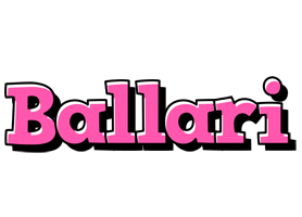 Ballari girlish logo